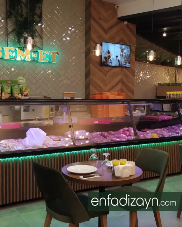 Şarküteri ve Kasap Teşhir Dolabı