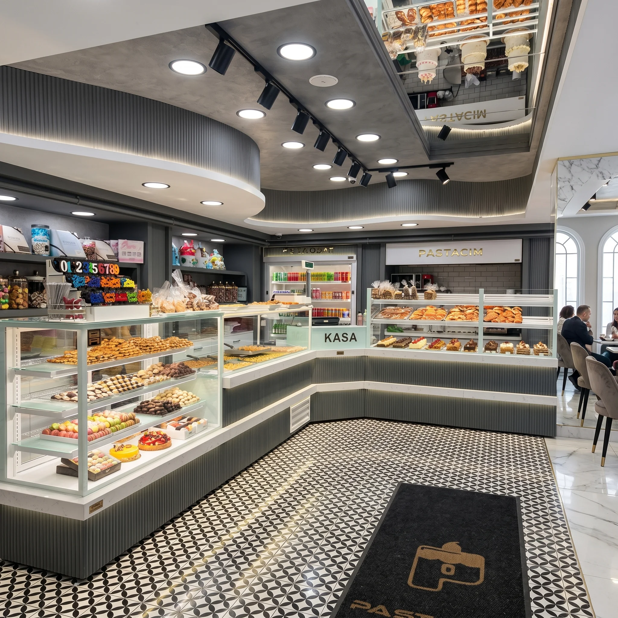 Kurumsal ofis tasarımı detayı