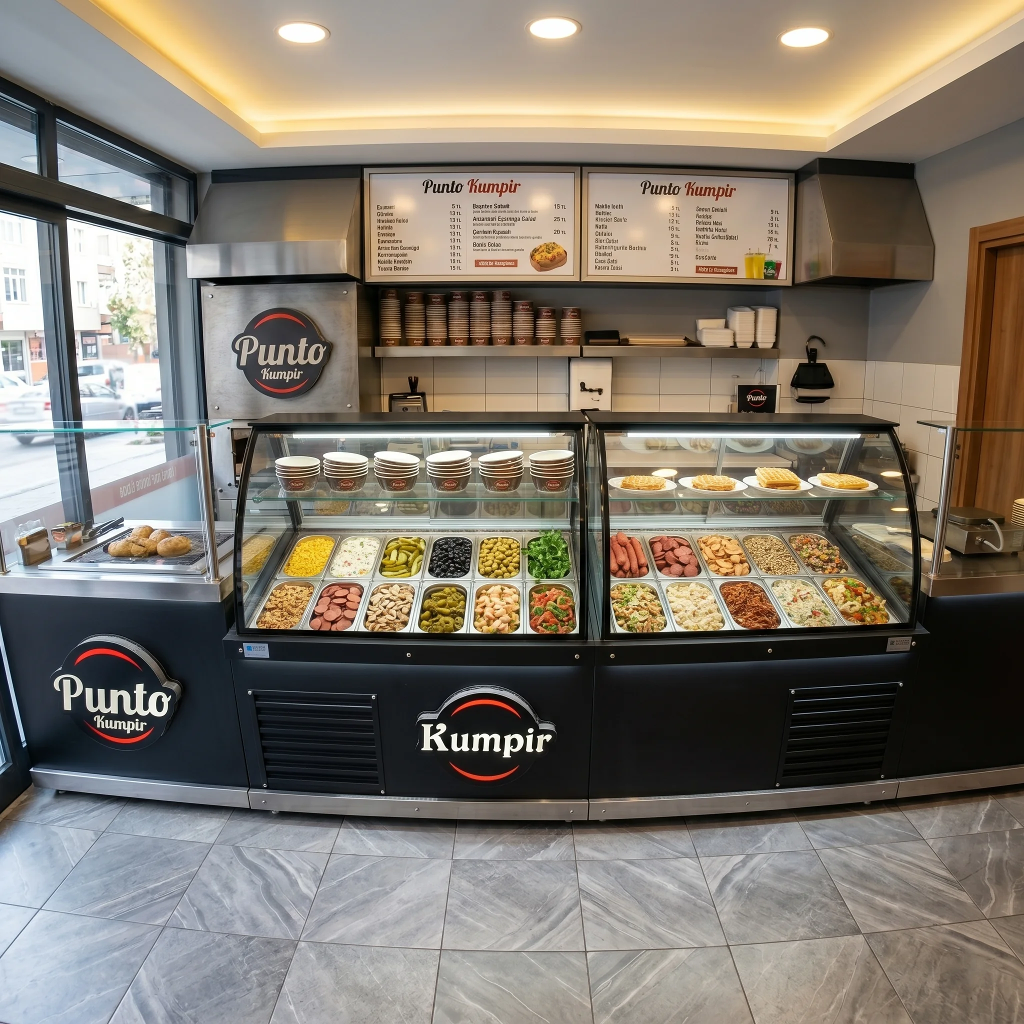 Eyüpsultan pasta ve tatlı soğutma reyonu - Enfa Dizayn